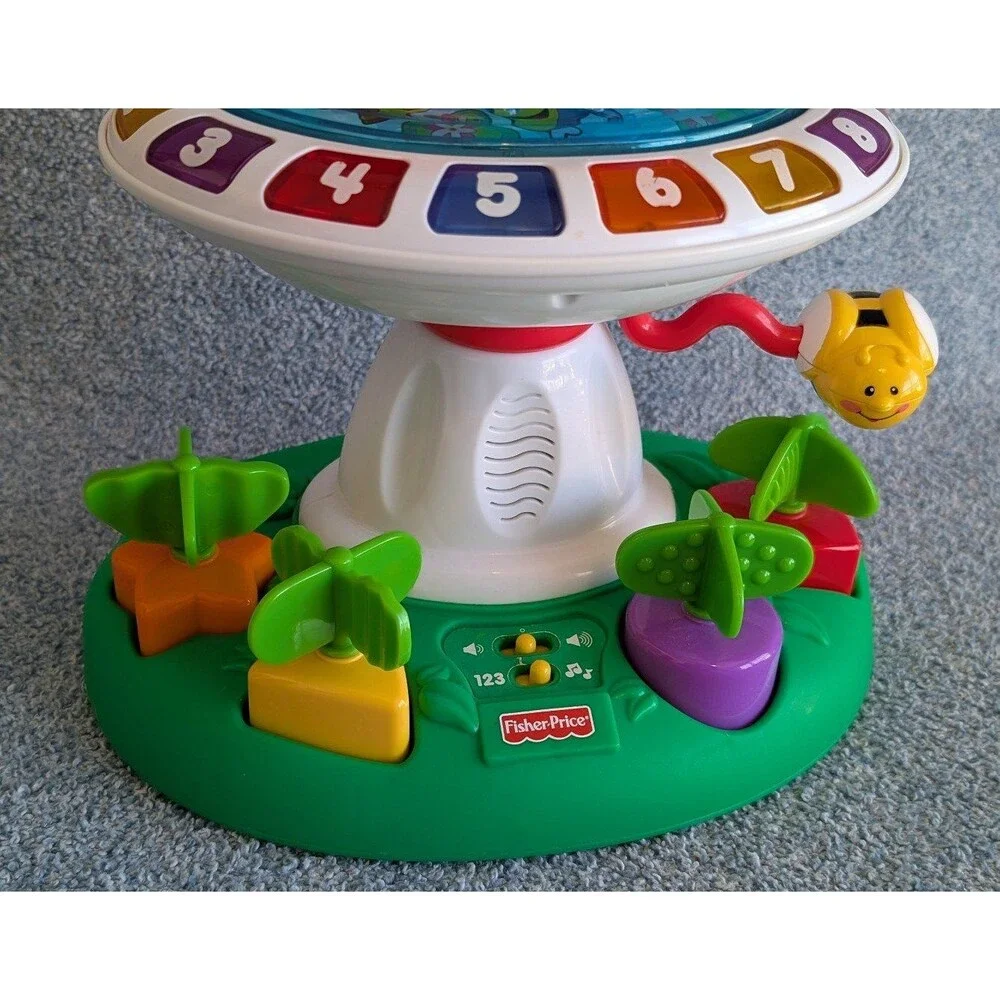 VTG HTF Fisher-Price Laugh & Learn Birdbath Educational Baby Toy Tested Works!